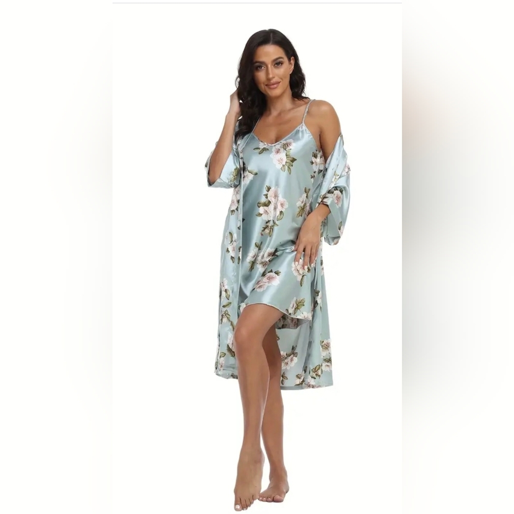Floral Pajama Set - Picture 3 of 7